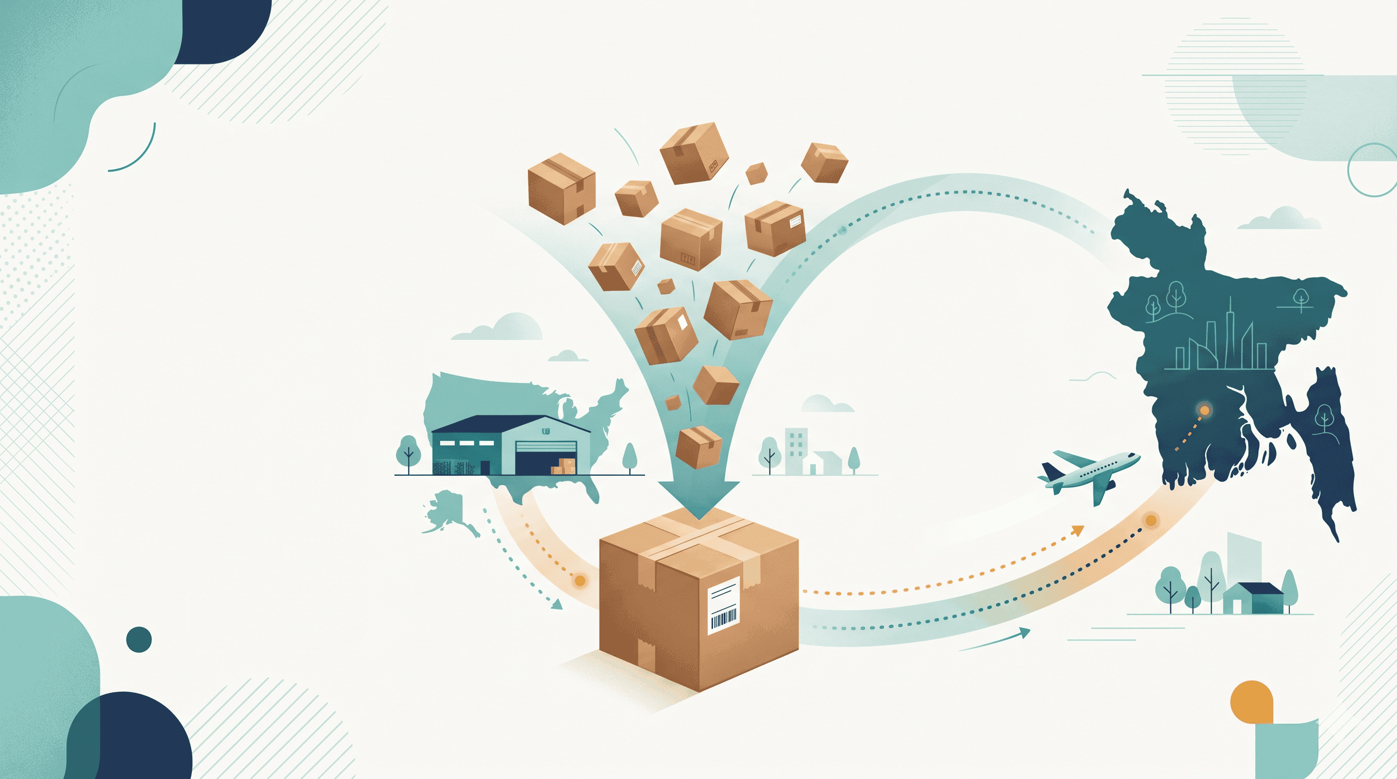 Package Consolidation: How to Cut Your Shipping Bill to Bangladesh